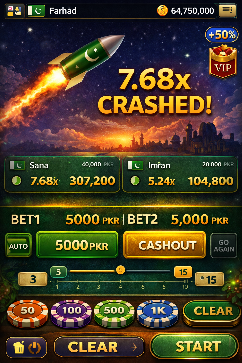 Hyderabad Casino game